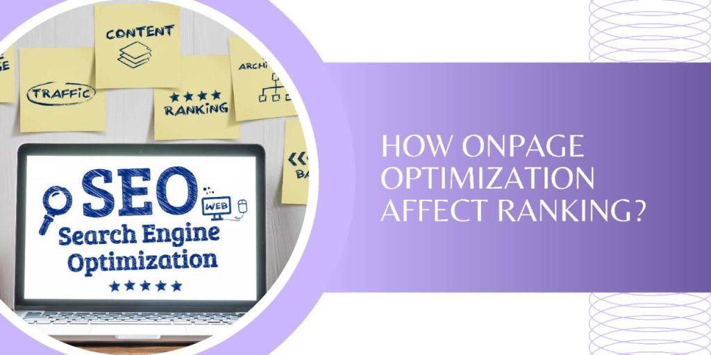 On-Page Optimization affect Ranking